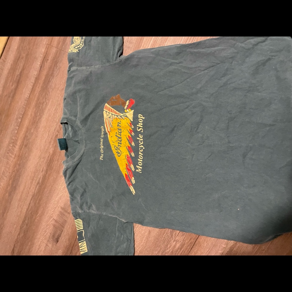 Vintage Indian motorcycle tee